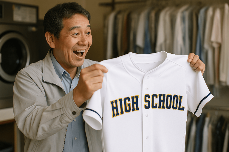 蝦名ランドリー：汚れたユニフォームが新品みたいに！